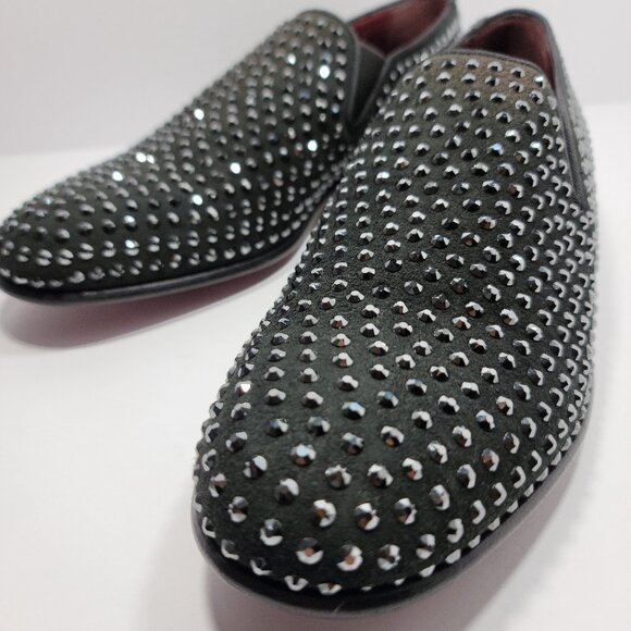 ❤ Sale❤ DOLCE & GABBANA Pre-Owned Diamond Studded dress shoe - Picture 5 of 12